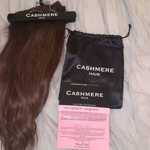 Cashmere hair extensions